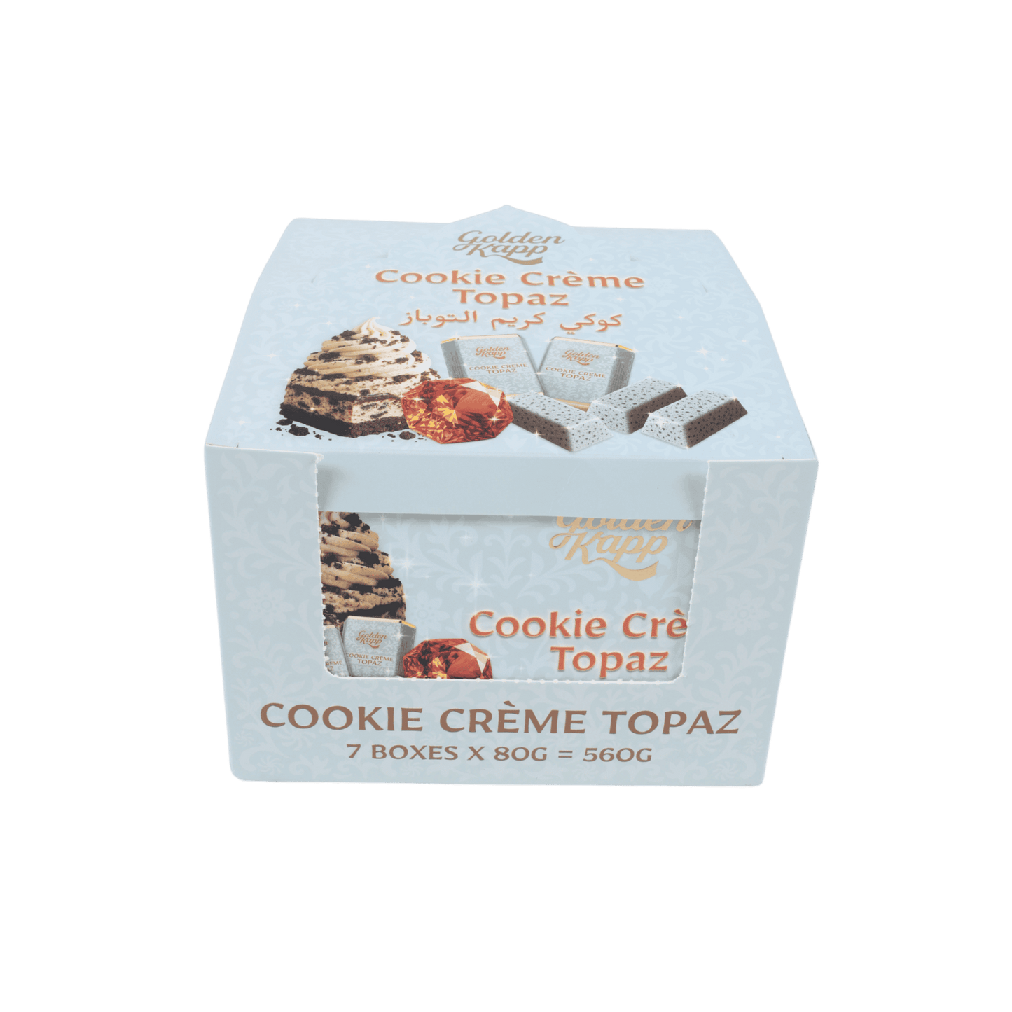 Cookie Crème Topaz 560g · كوكي كريم التوباز