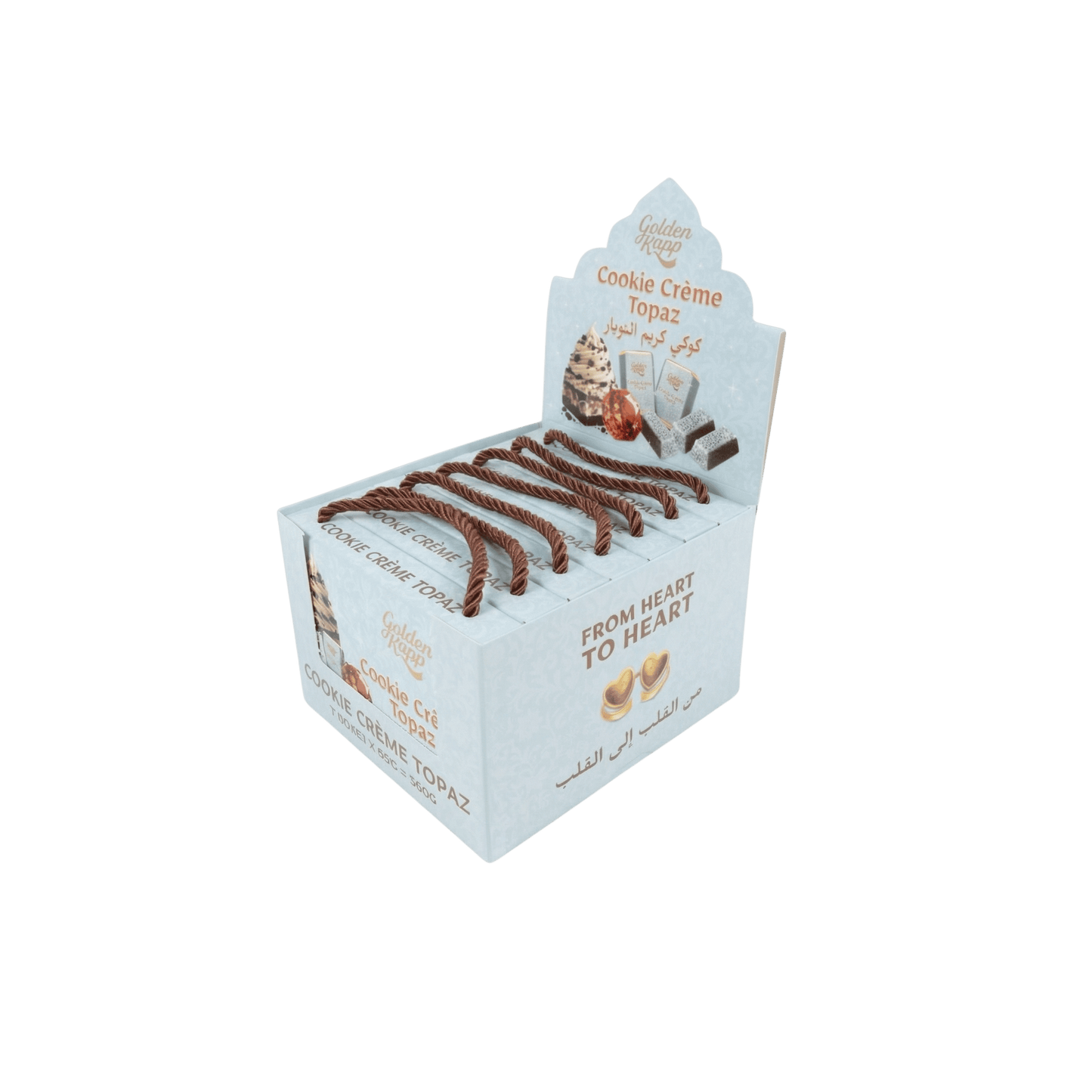 Cookie Crème Topaz 560g · كوكي كريم التوباز