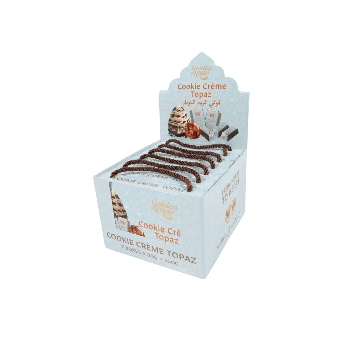 Cookie Crème Topaz 560g · كوكي كريم التوباز